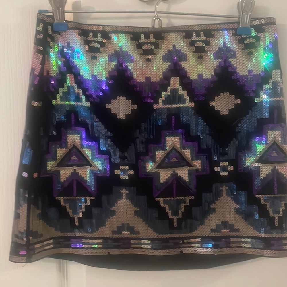Sequin skirt
